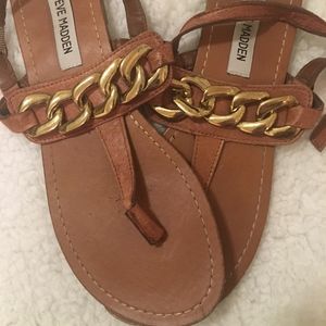 Steve Madden Tan Sandals